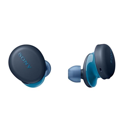 Sony WF-XB700 True Wireless Bluetooth Earbuds - Blue; Water