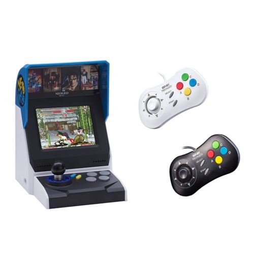 SNK NEOGEO Mini Pro Player Pack - Includes 2 Game Pads (1 Black