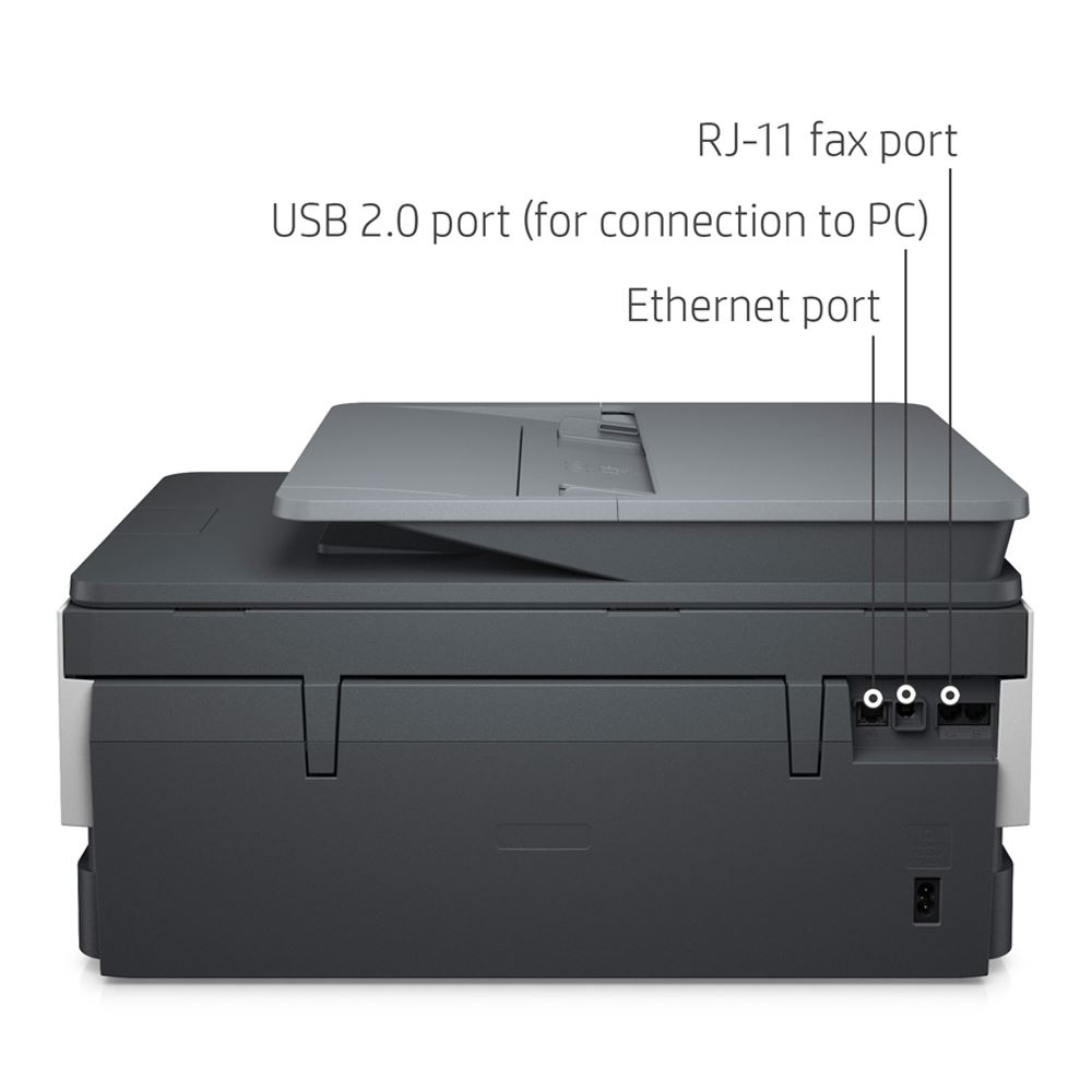 HP OfficeJet Pro 8025e All In One Wireless Color Printer With Bonus 6   631507 208983 08 Front Zoom 