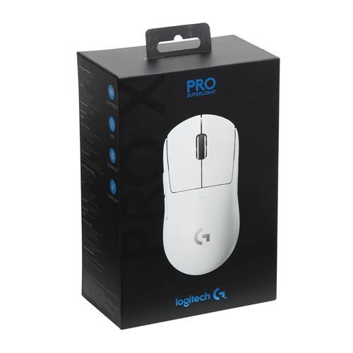Logitech G PRO X SUPERLIGHT Wireless Gaming Mouse - White - Micro 
