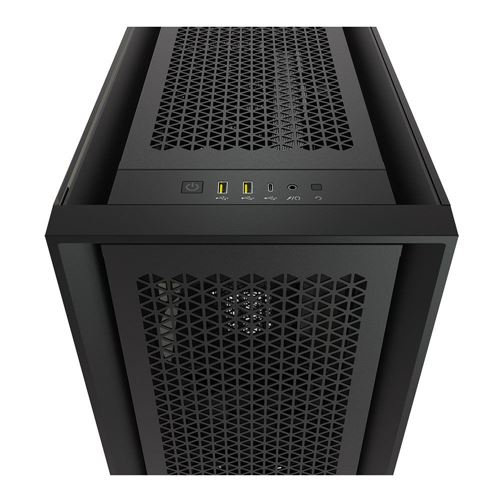 Corsair 5000D Airflow Tempered Glass Mid-Tower ATX Computer Case - Black -  Micro Center