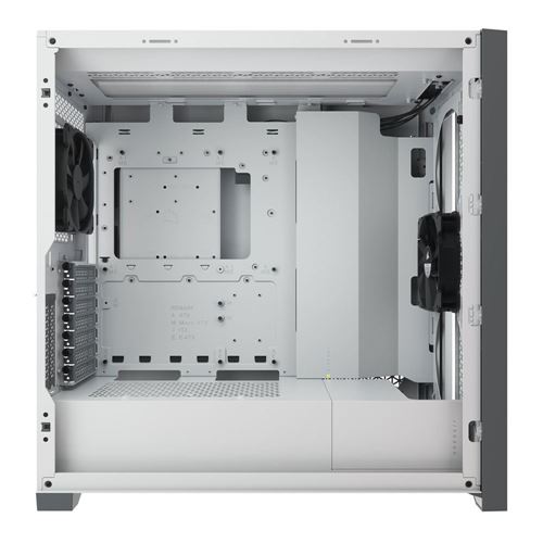 Corsair 5000D Airflow Tempered Glass Mid-Tower ATX Computer Case - White -  Micro Center