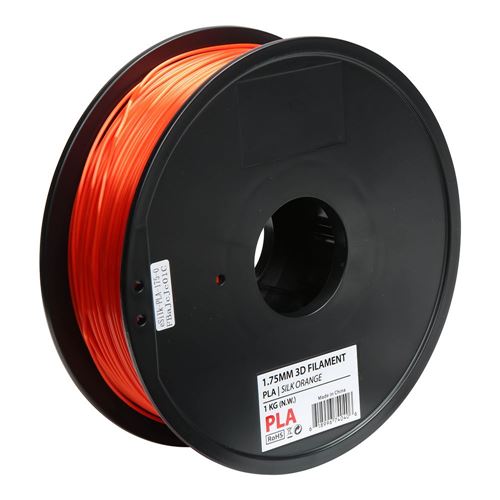 Filament 3D PLA 1kg coloris orange