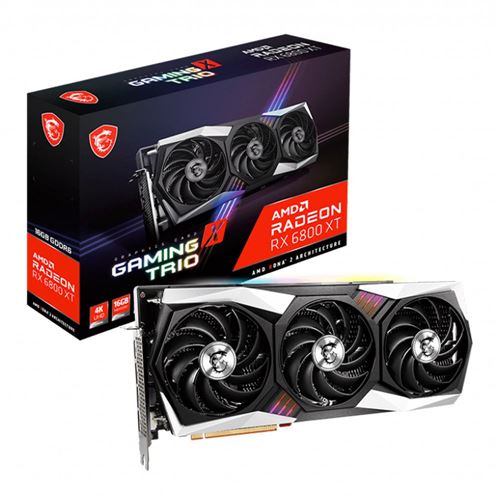  PowerColor Red Dragon AMD Radeon™ RX 6800 XT Gaming Graphics  Card with 16GB GDDR6 Memory, Powered by AMD RDNA™ 2, Raytracing, PCI  Express 4.0, HDMI 2.1, AMD Infinity Cache : Electronics