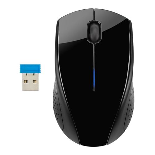  HP X3000 G2 Wireless Mouse - Ambidextrous 3-Button Control, &  Scroll Wheel Multi-Surface Technology, 1600 DPI Optical Sensor Win, Chrome,  Mac OS Up to 15-Month Battery Life (‎28Y30AA#ABA, Black) : Electronics