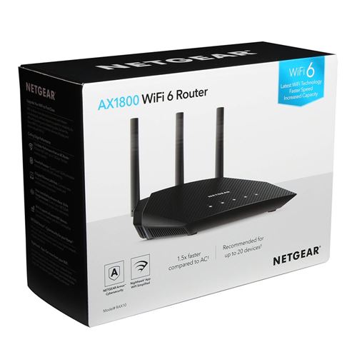 NETGEAR - Répéteur Wifi AX1800 WF6 DUAL BAND