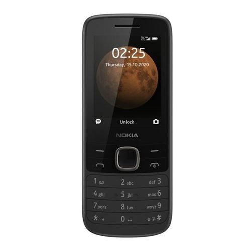  Nokia 6300 Unlocked Cell Phone with 2 MP Camera - U.S. Version  with Warranty (Black) : Cell Phones & Accessories