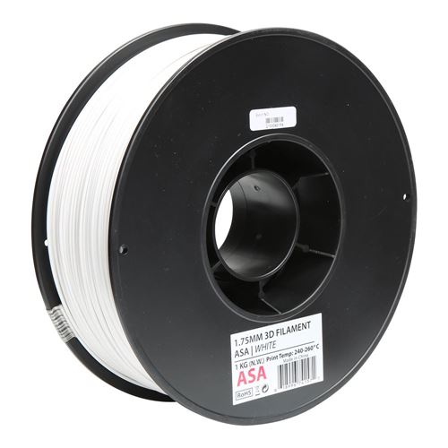 ASA (White) 1.75mm 1kg Filament [WHITE] ASA