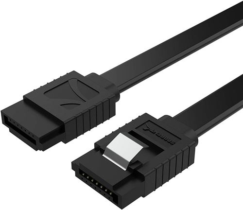 Henholdsvis Elektriker Blossom Sabrent SATA III (6 Gbit/s) Straight Data Cable with Locking Latch for HDD/ SSD/CD and DVD Drives (3 Pack - 20-Inch) in Black - Micro Center
