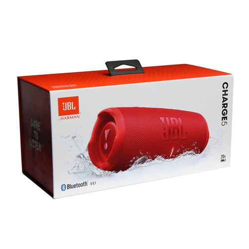 JBL CHARGE5 Portable Waterproof Speaker with Powerbank Red JBLCHARGE5REDAM  - Best Buy