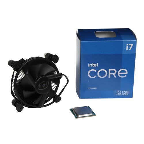 Intel Core i7-11700 Rocket Lake 2.5GHz Eight-Core LGA 1200 Boxed ...