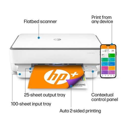 HP ENVY 6455e All-in-One Printer w/ bonus 3 months Instant Ink through HP+