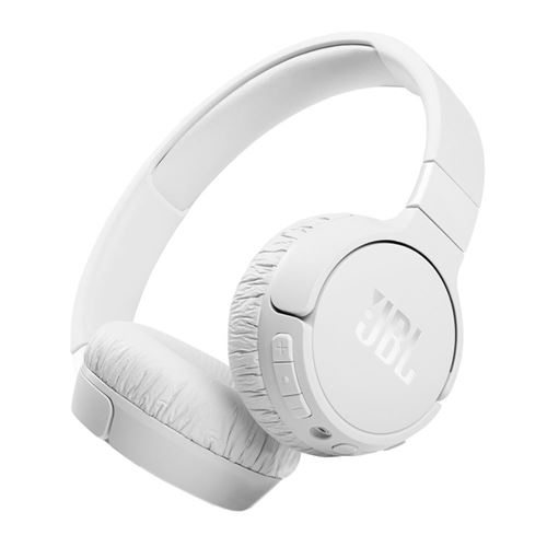 JBL LIVE 660NC White Wireless Noise Cancelling Headphones Wall Charger Kit  