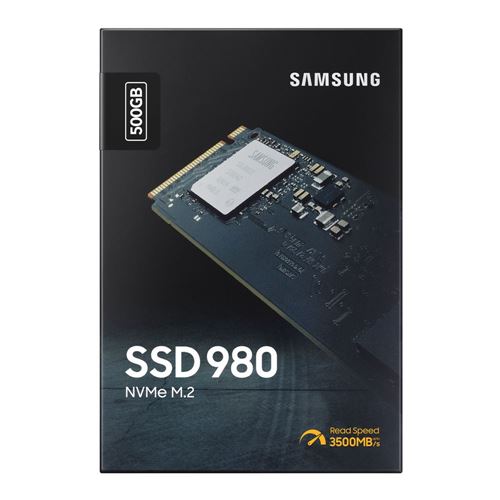 Samsung 980 SSD M.2 NVMe Interface PCIe 3.0 x4 Internal Solid State Drive with V-NAND 3 bit MLC Technology - Center