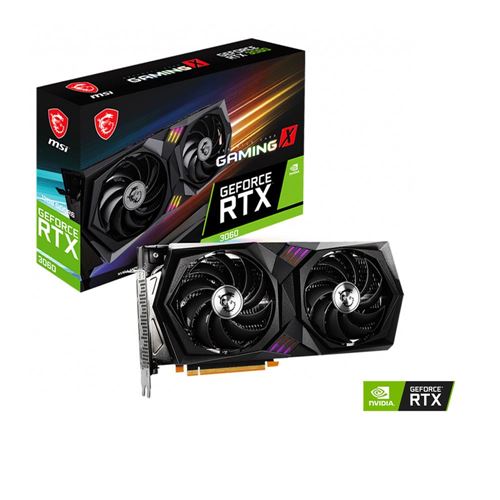 MSI NVIDIA GeForce RTX 3060 Gaming X Overclocked Dual-Fan 12GB