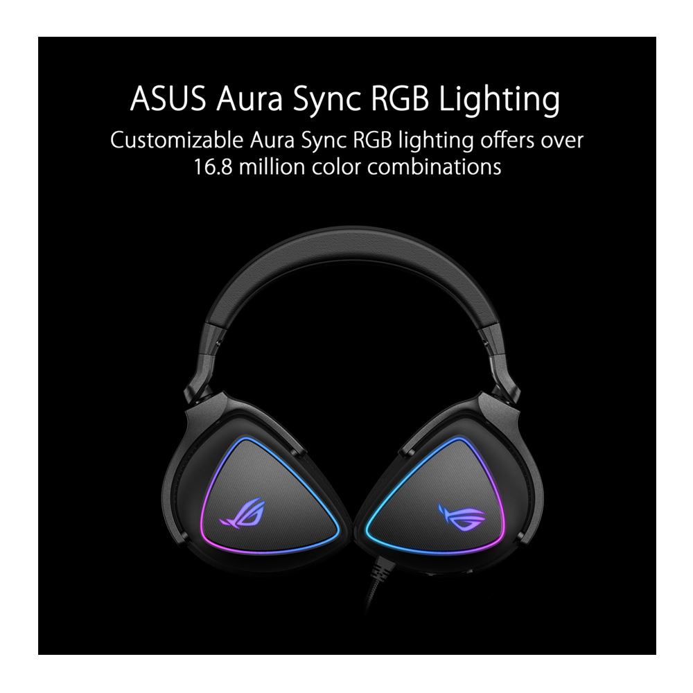 ASUS ROG Delta S Gaming Headset w/ USB-C, Ai Powered Noise-Canceling