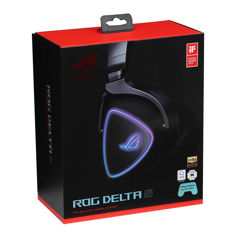 ASUS ROG Delta S Gaming Headset w/ USB-C, Ai Powered Noise-Canceling