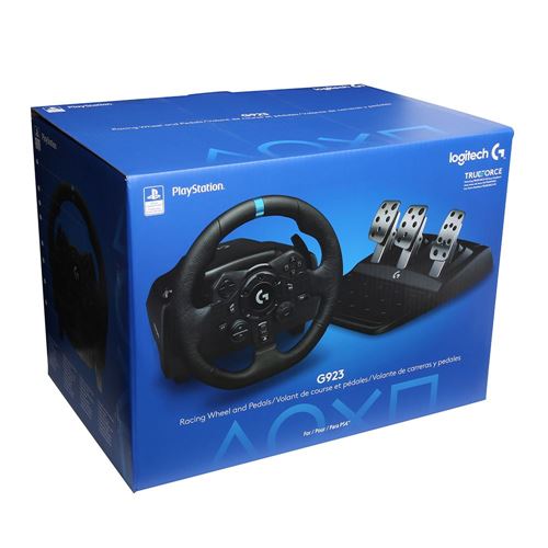 Logitech G923 TRUEFORCE Racing Wheel and Pedals for PlayStation 5