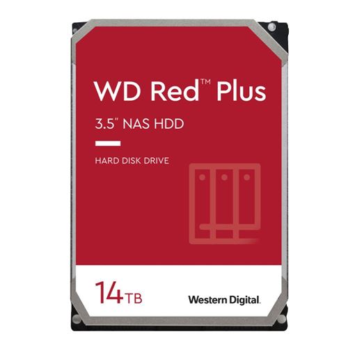 WD 14TB Red Plus 5400RPM SATA III 6Gb/s 3.5