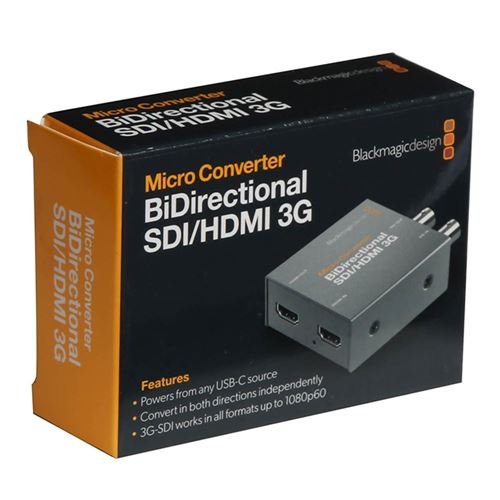 Blackmagic Design SDI to HDMI 3G Micro Converter with Power Supply