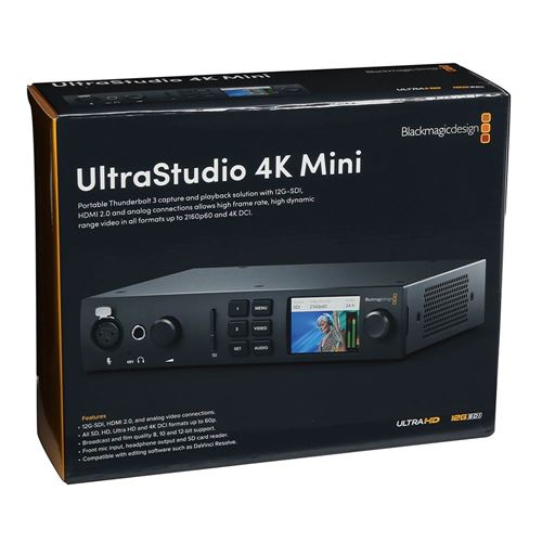 Blackmagic Design UltraStudio 4K Mini Capture and Playback Unit 