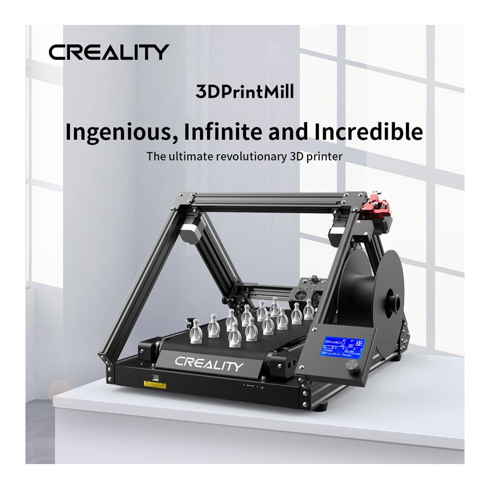 Creality CR-30 3DPrintMill 3D Printer; Infinite Z Belt Printer ...