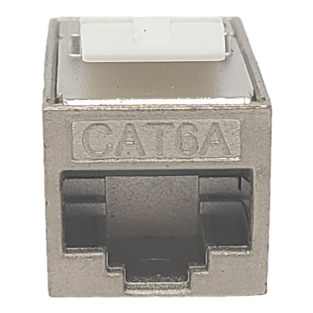 Micro Connectors CAT 6A Shielded RJ45 Inline Keystone Coupler Micro