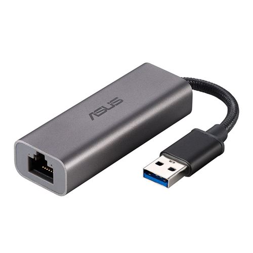 at donere gøre det muligt for auditorium ASUS USB-C2500 2.5G Ethernet USB Adapter Supports Wired Network Connection  Mac OS, Linux, Windows, Backward Compatible on - Micro Center