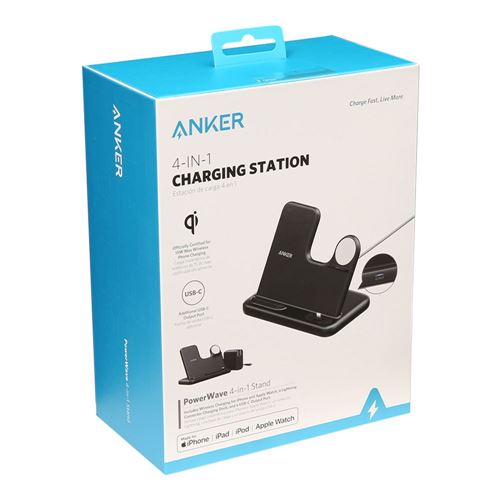 Anker PowerWave 4-in-1 Charging Station with Wireless Charger 