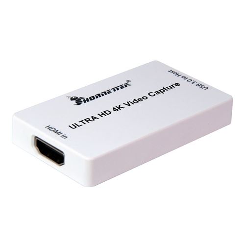 Tryk ned Hane grænseflade HornetTek True 4K UHD Input & Output Game Recorder USB 3.0 Video Capture  Device (HT-VC4K-100W) - Micro Center