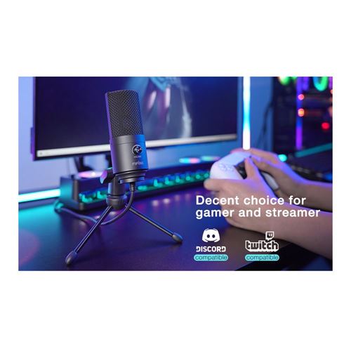 FiFine Gaming PC Microphone Streaming Kit - Micro Center