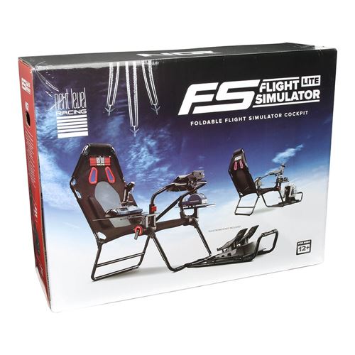 Next Level Racing Flight Simulator Lite Foldable Flight Cockpit - Micro  Center