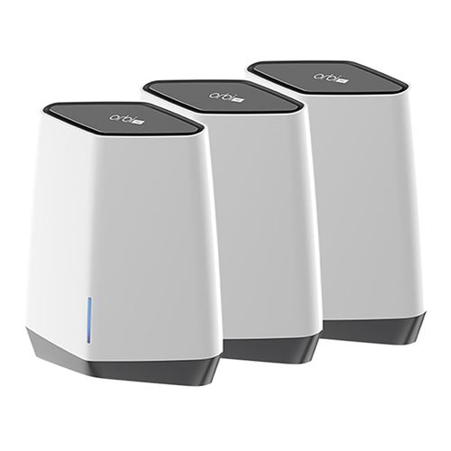 NETGEAR SXK80 AX6000 Tri-Band Orbi Pro WiFi 6 WiFi System 3 Pack