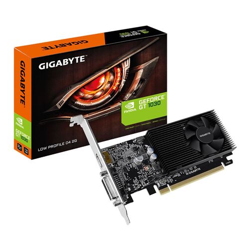 Gigabyte NVIDIA GeForce GT 1030 Low Profile D4 Single Fan 2GB