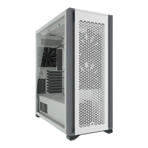 Brun ring Konklusion Corsair 7000D AIRFLOW Tempered Glass ATX Full Tower Computer Case - White -  Micro Center