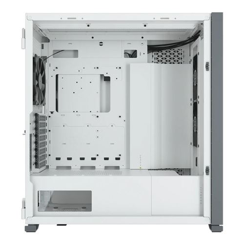 Corsair 5000D Airflow Tempered Glass Mid-Tower ATX Computer Case - White -  Micro Center