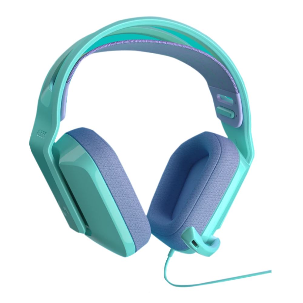 Logitech G G335 Wired Gaming Headset; Elastic headband; Flip to Mute