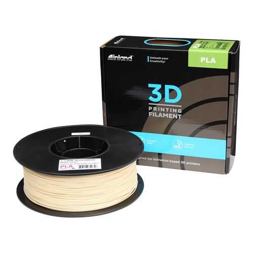 Creality 3D Official 1 Pack White PLA Filament 1.75mm 1KG 2.2 lbs 3D  Printer Filament 3D Printer Accessories 1kg Spool for All FDM 3D Printer