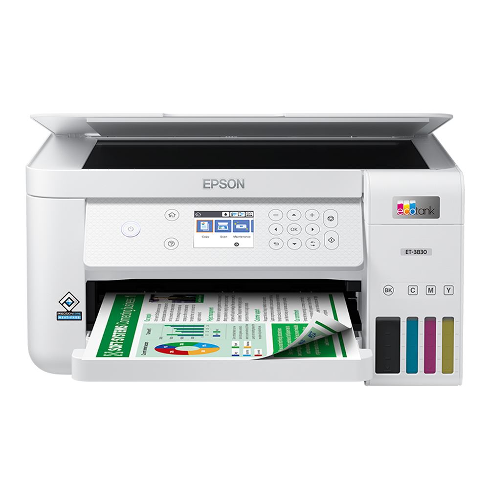 Epson EcoTank ET3830 Wireless Color AllinOne CartridgeFree