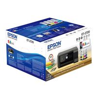 Epson EcoTank ET-2720 Wireless Color All-in-One Supertank Printer with  Scanner and Copier - Black : Office Products 