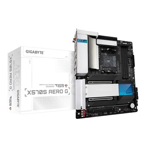 Gigabyte X570S AERO G WiFi AMD AM4 ATX Motherboard - Micro Center