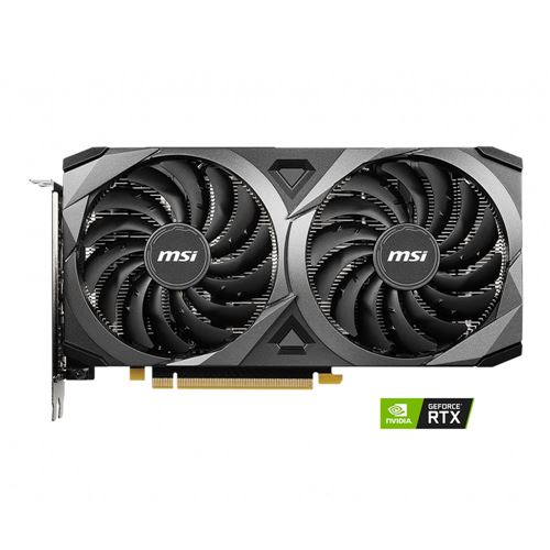 MSI NVIDIA GeForce RTX 3060 Ti VENTUS 2X LHR Overclocked Dual-Fan 