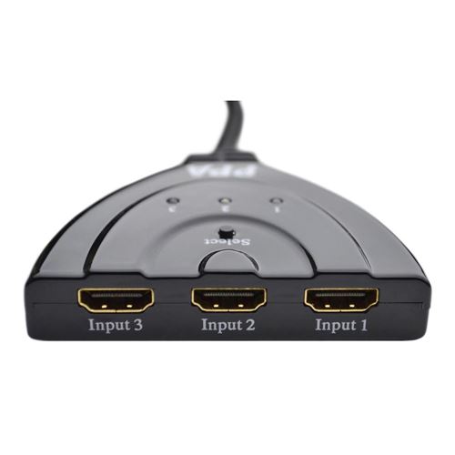 Inland Bi-Directional HDMI 3x1 Pigtail Switch - Micro Center