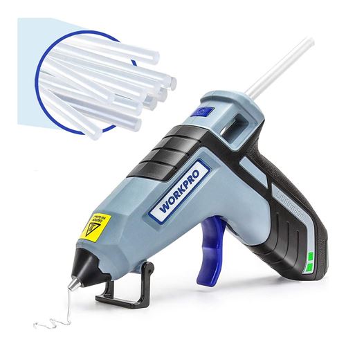 Cordless Hot Glue Gun Kit with 12 X Large Full Size Stick for