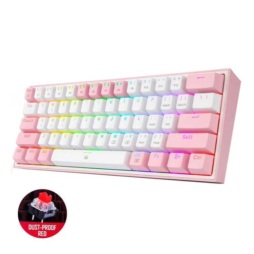 Redragon K617 Fizz 60% Wired RGB Gaming Keyboard