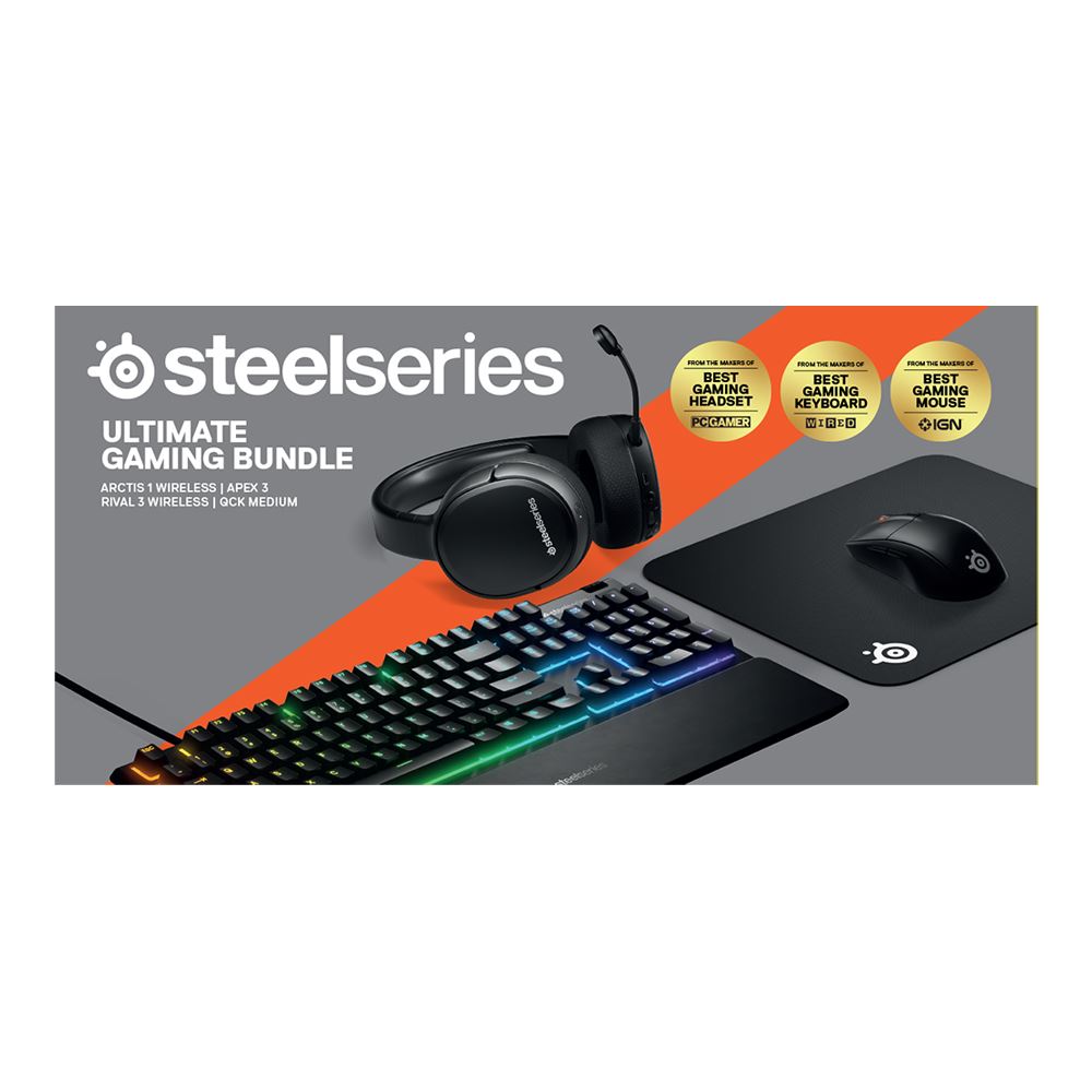 Micro Center SteelSeries Ultimate Gaming Bundle Arctis 1 Wireless