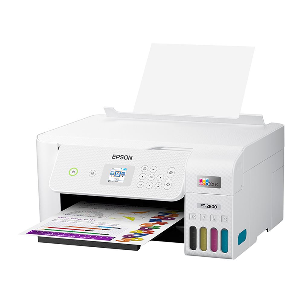 Epson Ecotank Et-2800 Wireless Color All-in-one Cartridge-free 