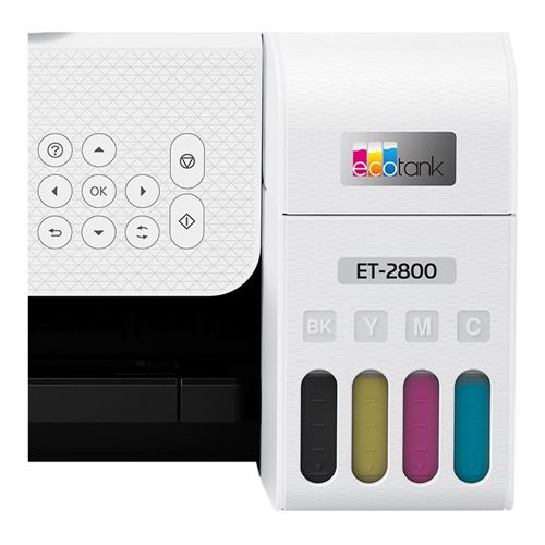 Epson EcoTank ET-3850 Wireless Multifunction Printer - White