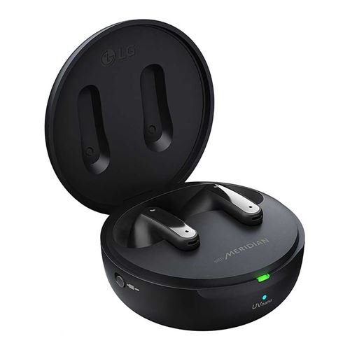 eksotisk Michelangelo Overgang LG Tone Free FP9 Active Noise Cancellation True Wireless Bluetooth Earbuds  - Black - Micro Center