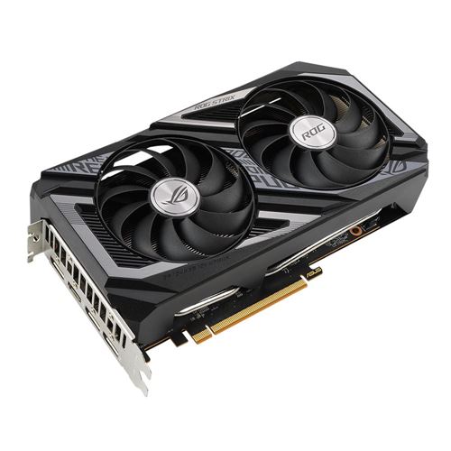 Smidighed servitrice Mart ASUS AMD Radeon RX 6600 XT ROG Strix Overclocked Dual-Fan 8GB GDDR6 PCIe  4.0 Graphics Card - Micro Center